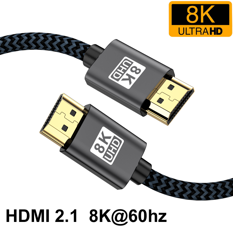 Hdmi Arc Cable - 1M/2M/3M HDMI-Compatible Cable Cord 8K/60Hz 4K/120Hz