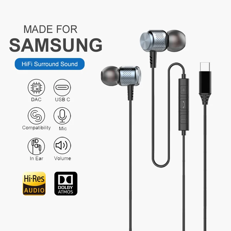 Home Cinema Amazon - For Samsung Headphones Dolby High-Fidelity With