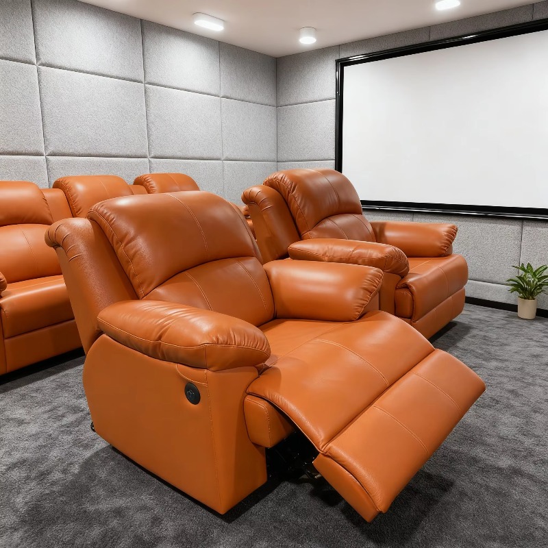 Home Cinema Recliner Chairs - Comfy Home Theater Furniture Interior Villa