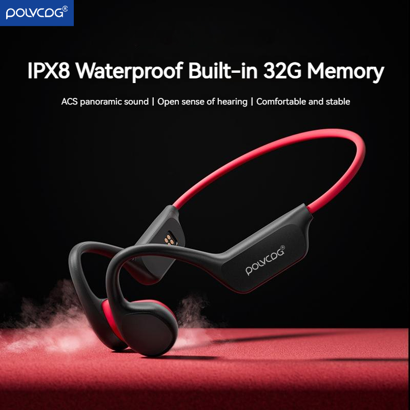 Home Cinema Amazon - POLVCDG Bone Conduction Headset X7 IPX8