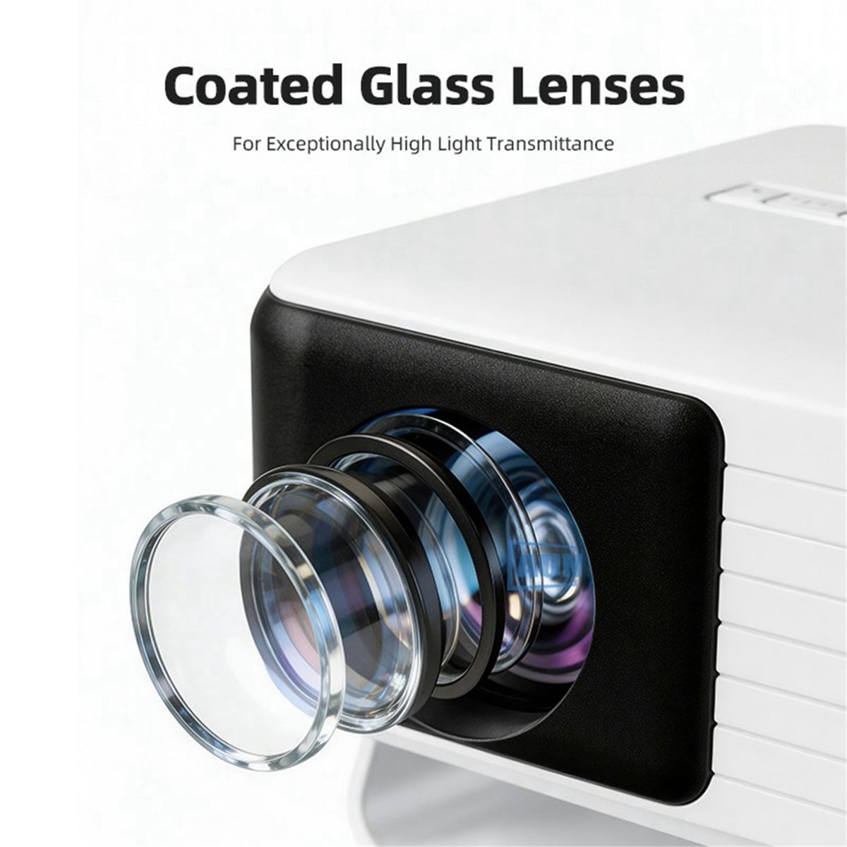 Home Cinema Compact - L70A Y3 Mini Projector Portable Home