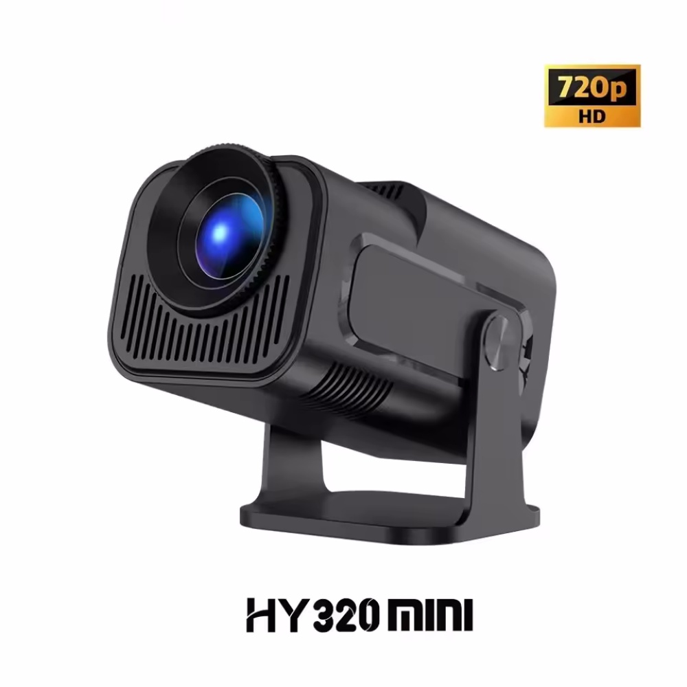 Home Cinema Compact - Mini Portable Projector Newly Native HY320