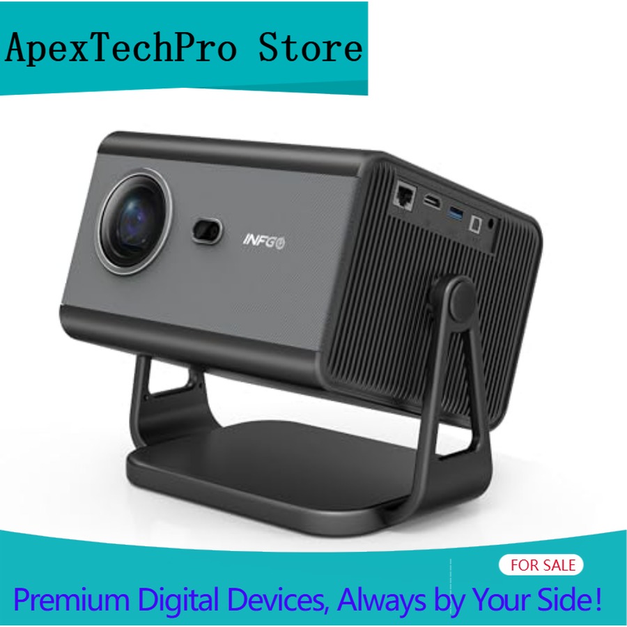Home Cinema Experience - ApexTP4K Projector With Wifi And Bluetooth