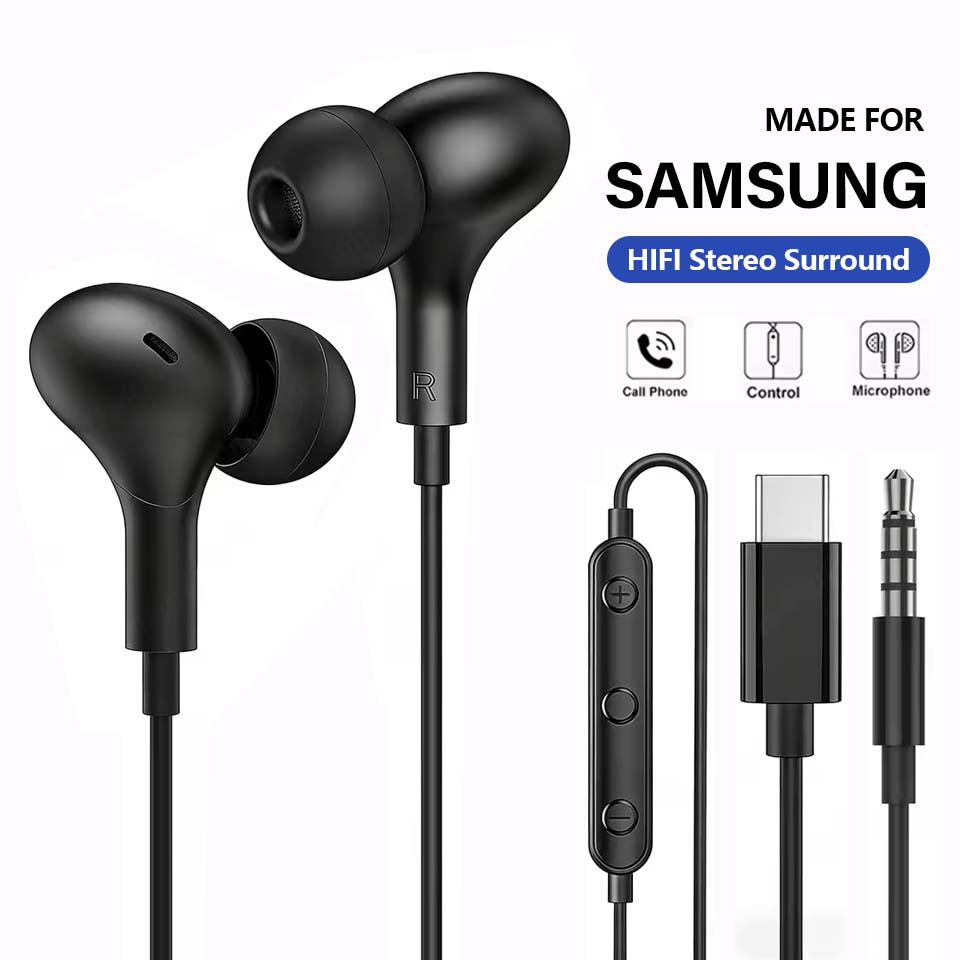 Home Cinema Amazon - USB C Headphone for Samsung Galaxy