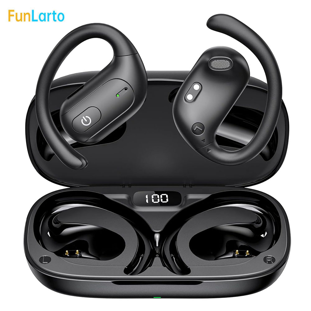 Home Cinema Amazon - Open-Ear Wireless Running Headphones Bluetooth Earphones