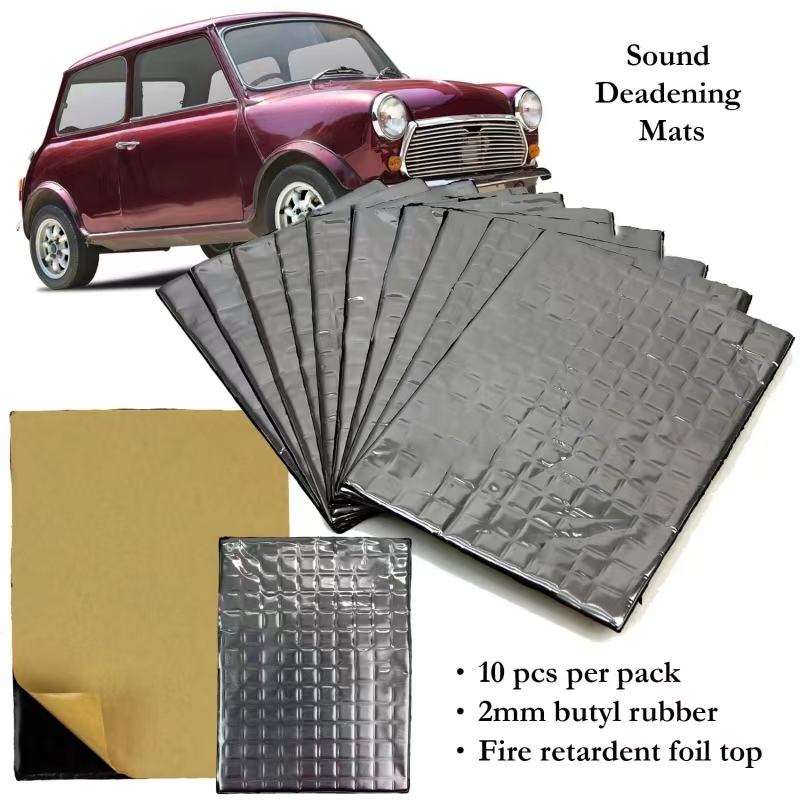 10Pcs Car Sound Mat Insulation - Noise Isolating Pad review and price