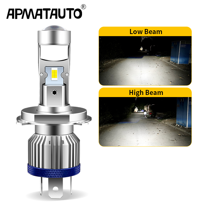 H4 HS1 LED Motorcycle Headligh - Projector Lamp Replacement review and price