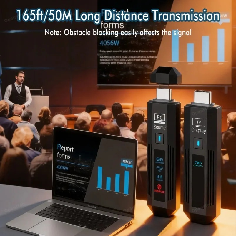 50M 5.8G 1080P HDMI-Compatible - Home Cinema Wireless review and price