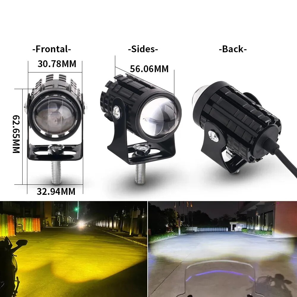 1/2PCS Universal Motorcycle LE - Projector Lamp Replacement review and price