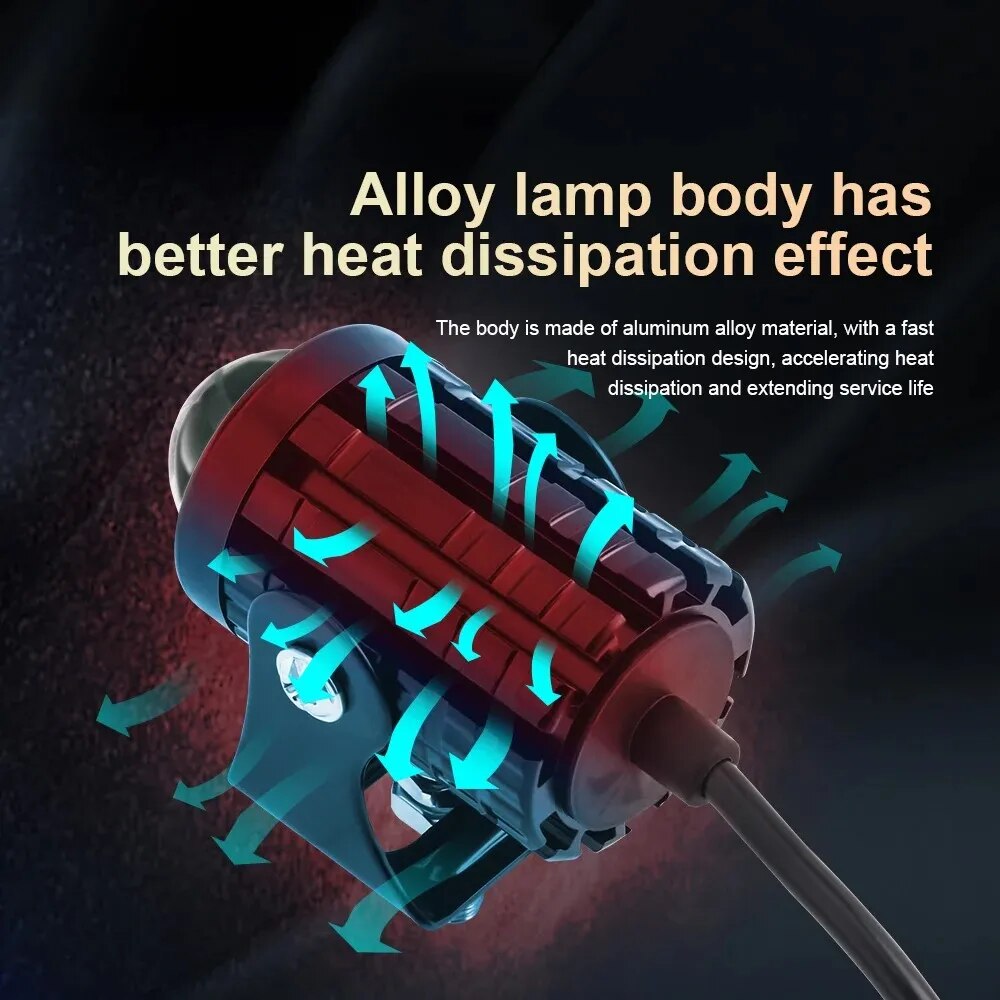 1/2PCS Universal Motorcycle LE - Projector Lamp Replacement review and price