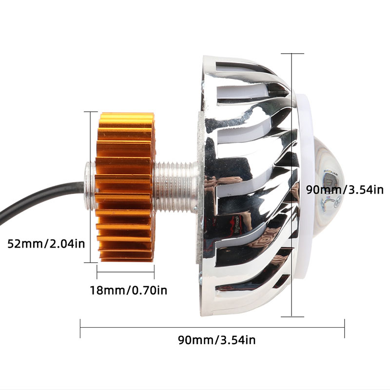 1pcs Car Motorcycle Headlight  - Projector Lamp Replacement review and price