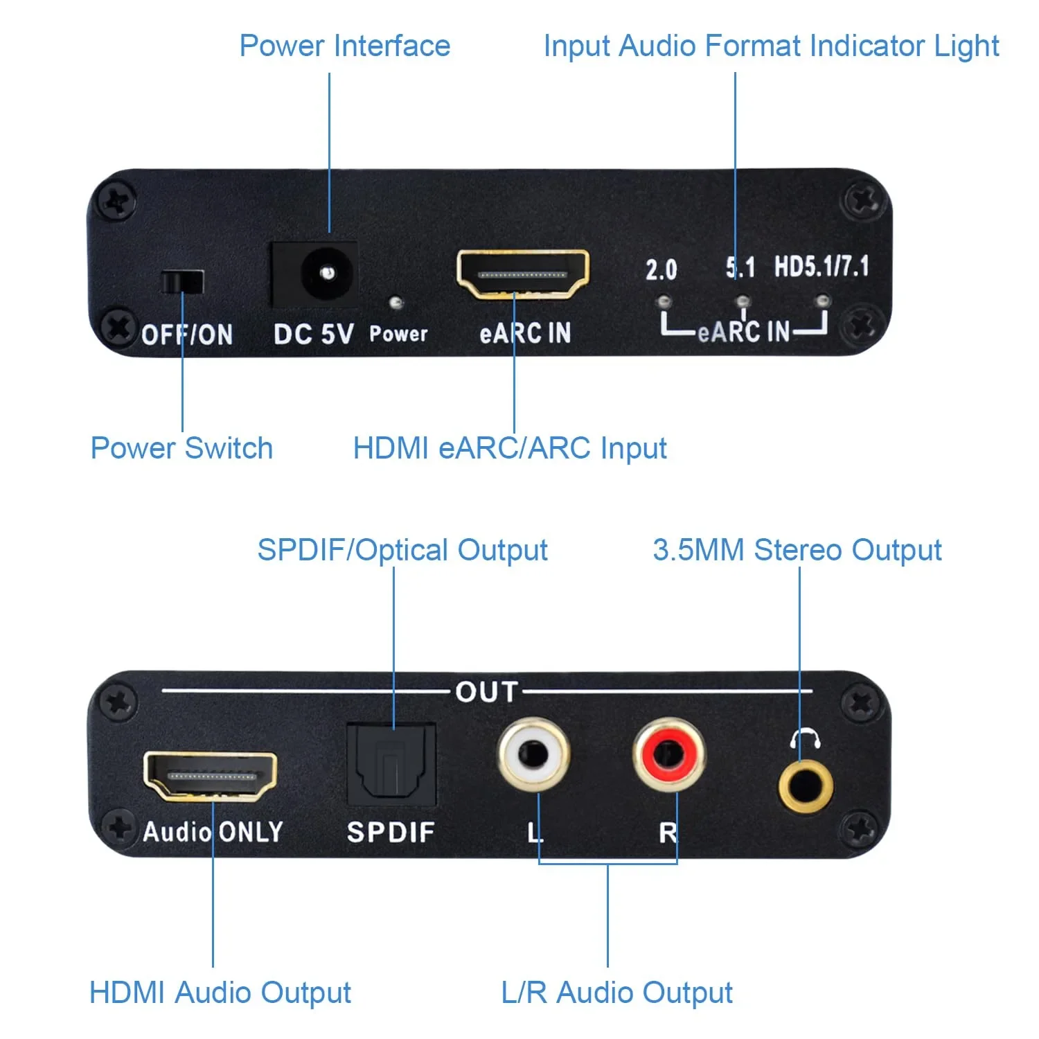 192KHz HDMI EARC ARC to RCA Au - Hdmi Arc Cable review and price