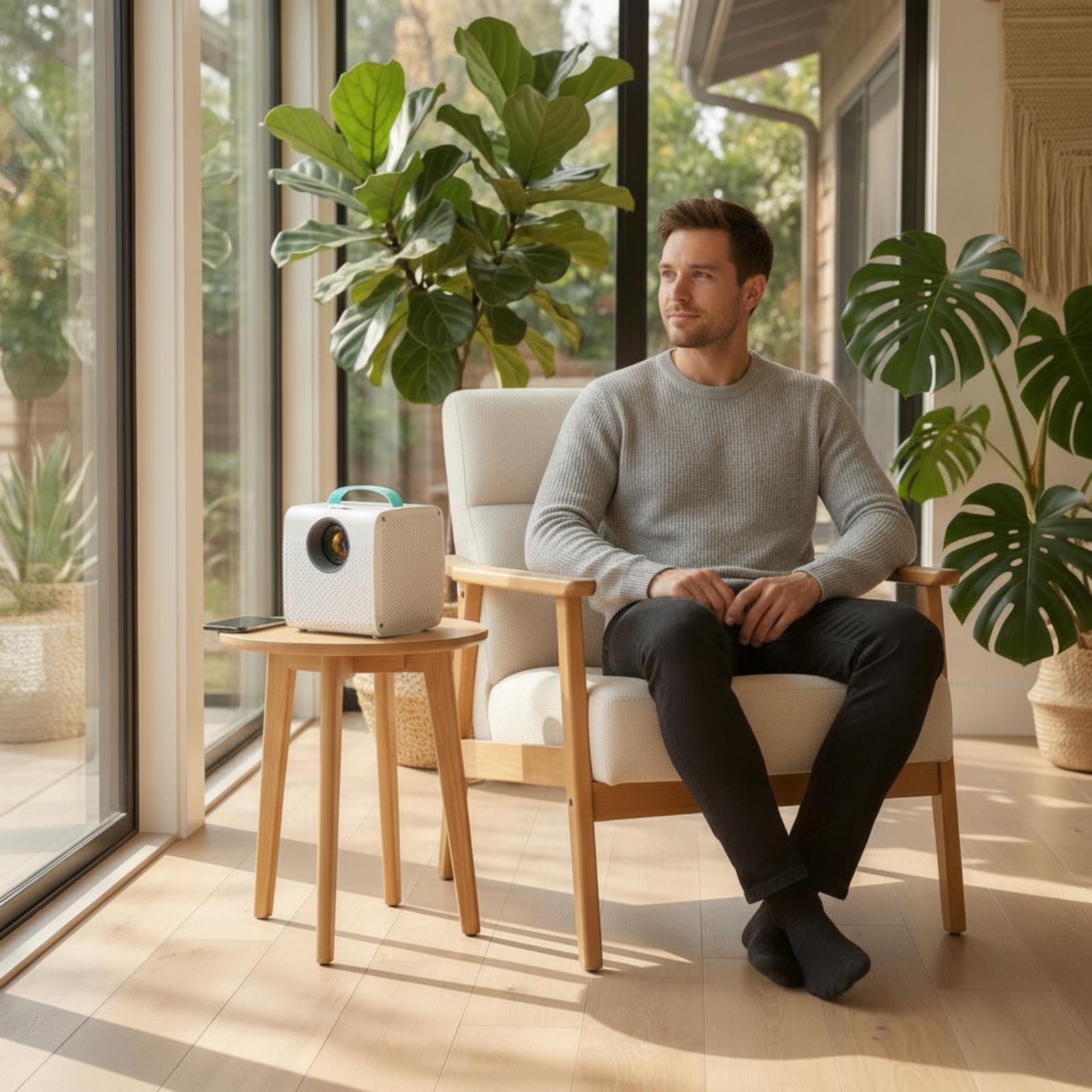 Cube Design Portable Projector - Home Cinema Compact review and price