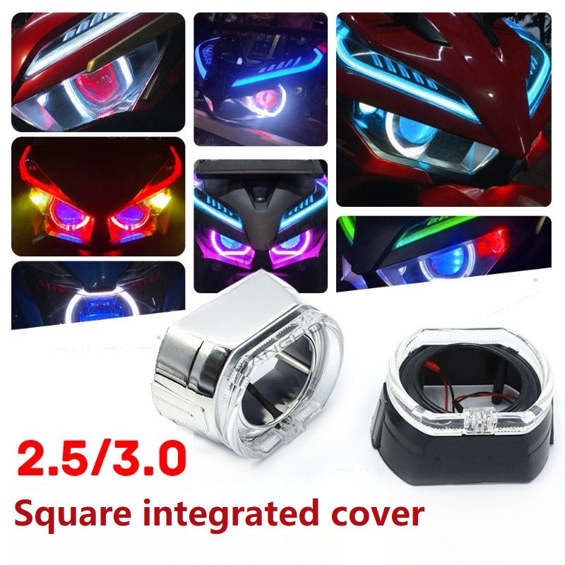 2PCS Projector Cover Headlight - Projector Lamp Replacement review and price