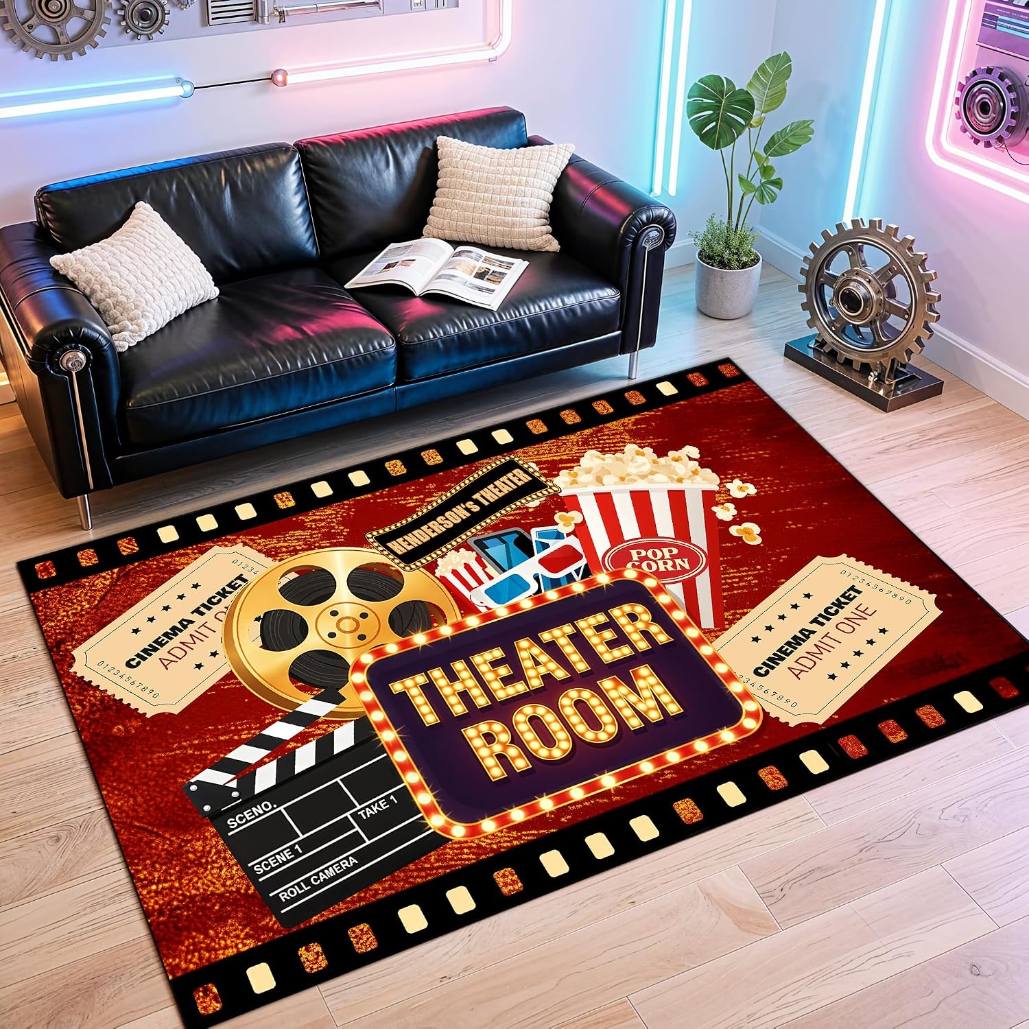 Engraved Name Cinema Carpet, S - Home Cinema Experience review and price