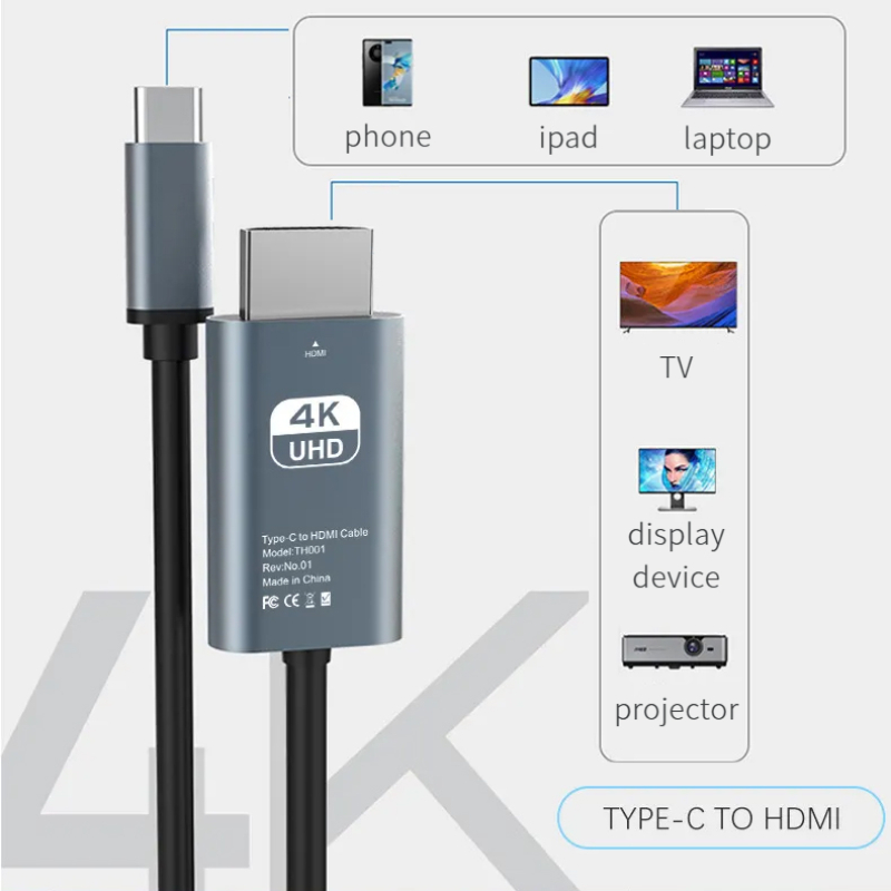 4K USB C To HDMI Cable Type-C  - Hdmi Arc Cable review and price