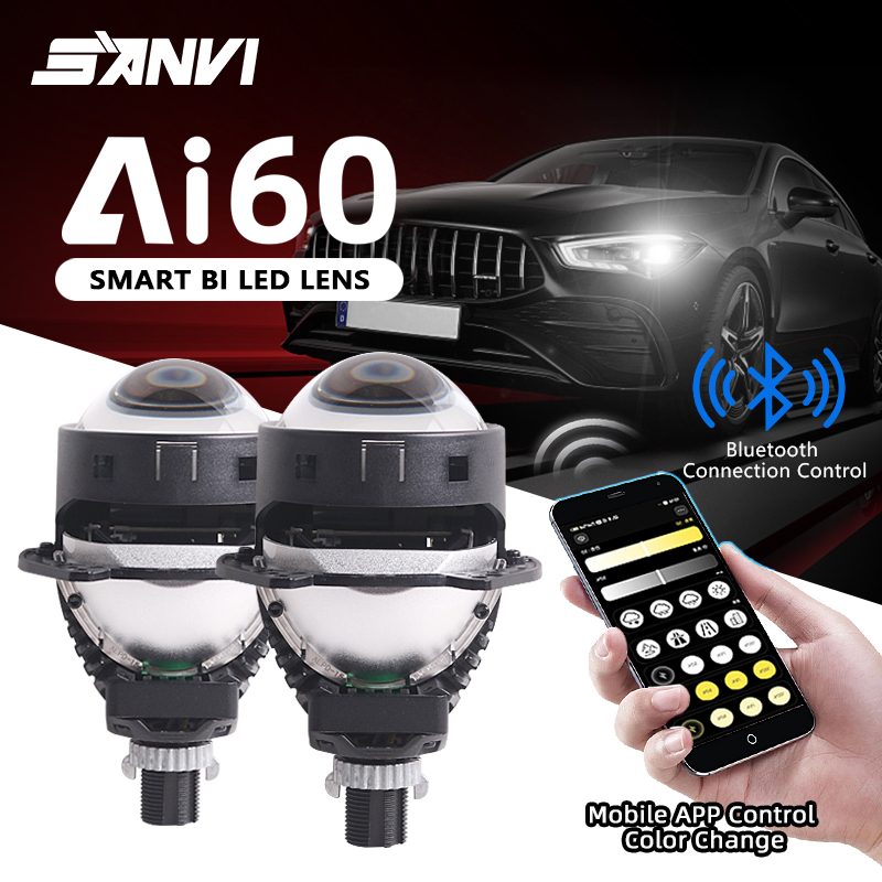 NEW SANVI Ai60 Car Bi LED Proj - Projector Lamp Replacement review and price