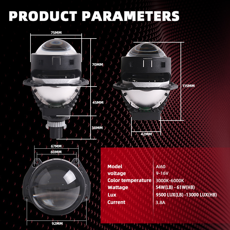 NEW SANVI Ai60 Car Bi LED Proj - Projector Lamp Replacement review and price