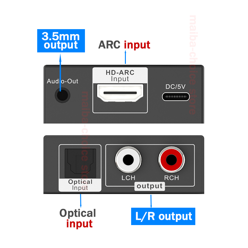 192KHz ARC Audio Extractor DAC - Hdmi Arc Cable review and price