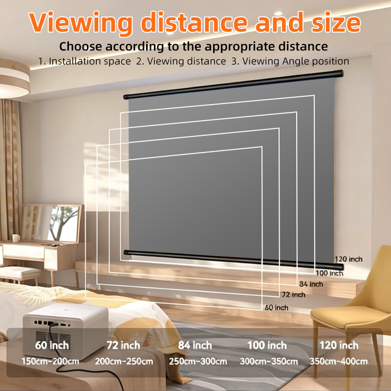 Anti Light Gray Projection Scr - Home Cinema Wall Lights review and price