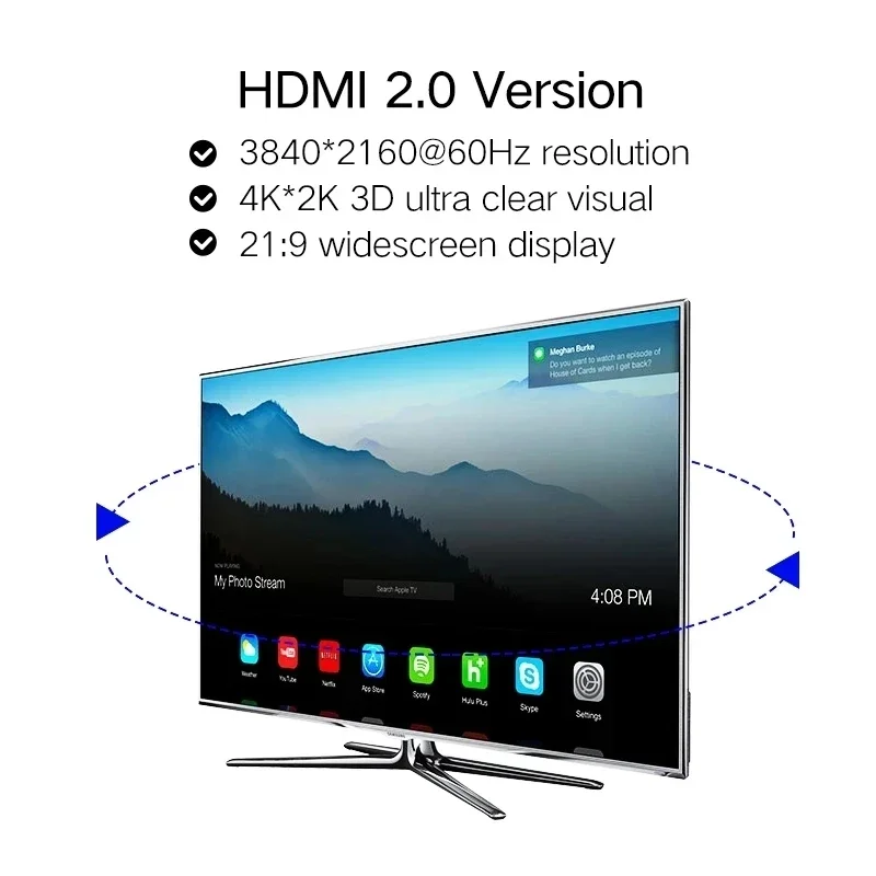 4K 60Hz HDMI Fiber Optic Cable - Hdmi Arc Cable review and price