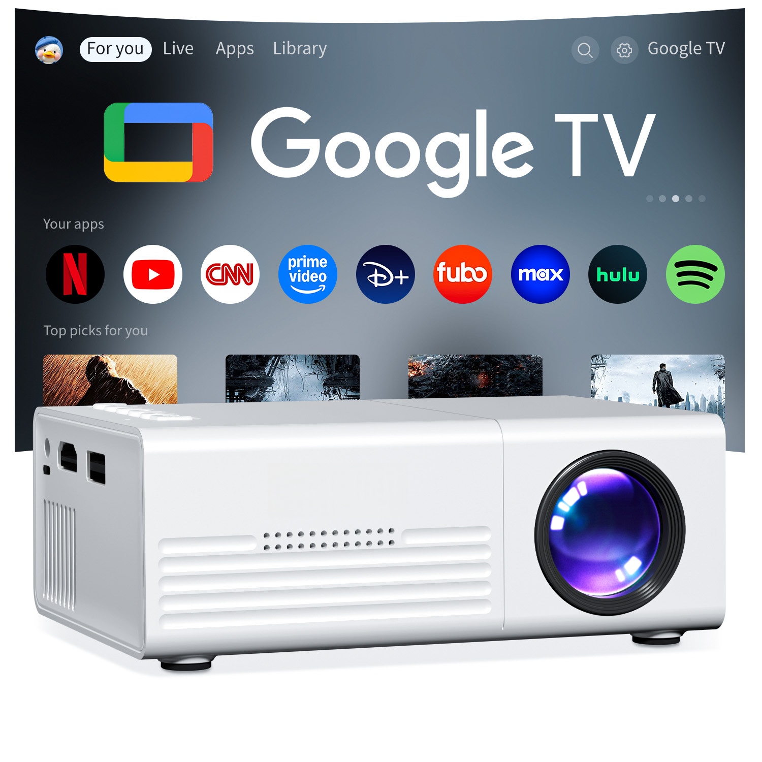 Mini Projector TFT LCD Wifi Bl - Home Cinema Compact review and price