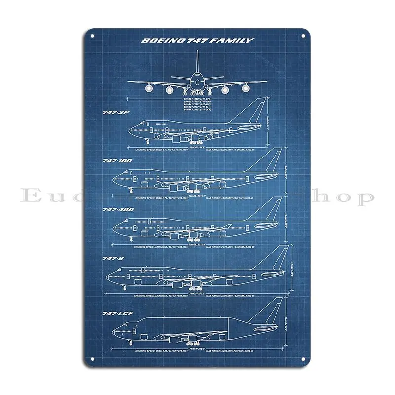 Boeing 747 Family Blueprint Li - Home Cinema Wall Lights review and price