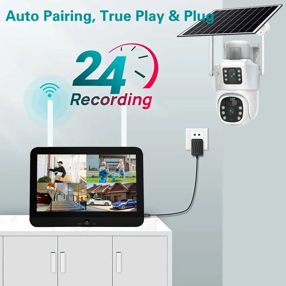 10CH Wireless NVR 4k 8mp Dual  - Home Cinema Wireless review and price