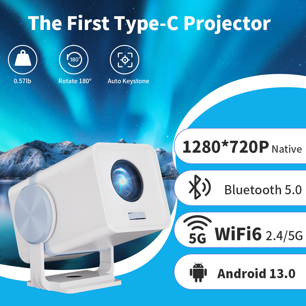 DESS Projector Android 13 Dual - Home Cinema Compact review and price
