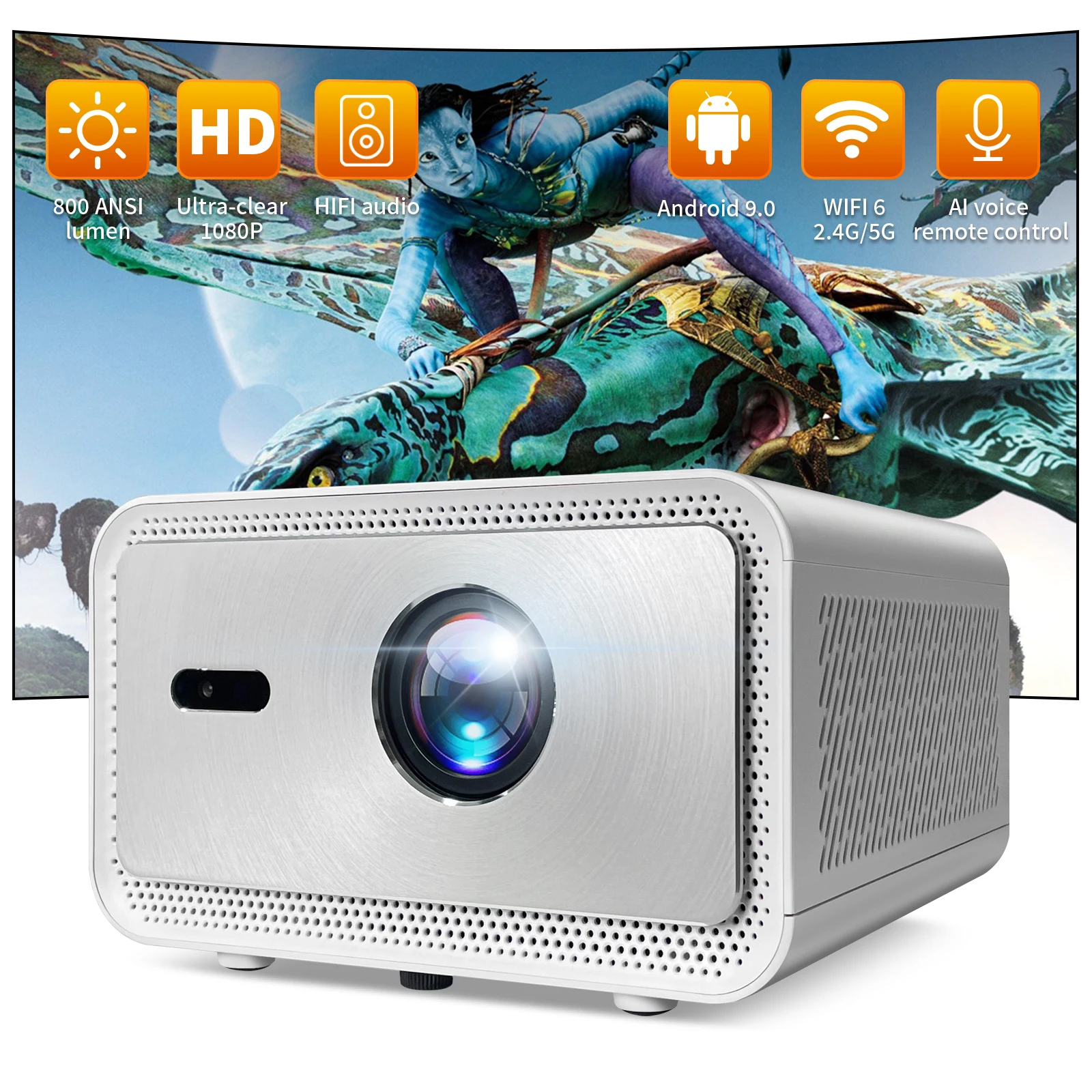 2025 4K Ultra HD Projector wit - Home Cinema Experience review and price