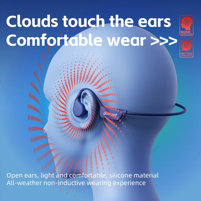 POLVCDG Bone Conduction Headse - Home Cinema Amazon review and price