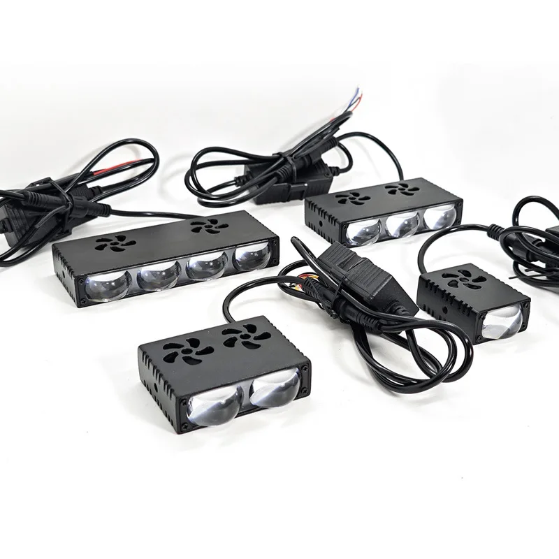 Car Grille LED Headlight Work  - Projector Lamp Replacement review and price