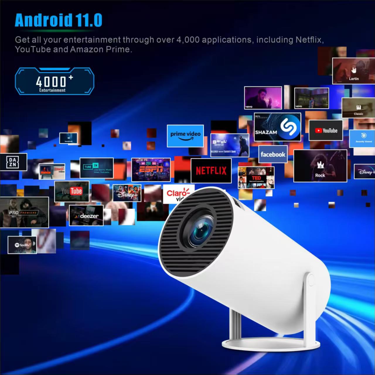 Mini HY300 Portable Projector  - Home Cinema Compact review and price