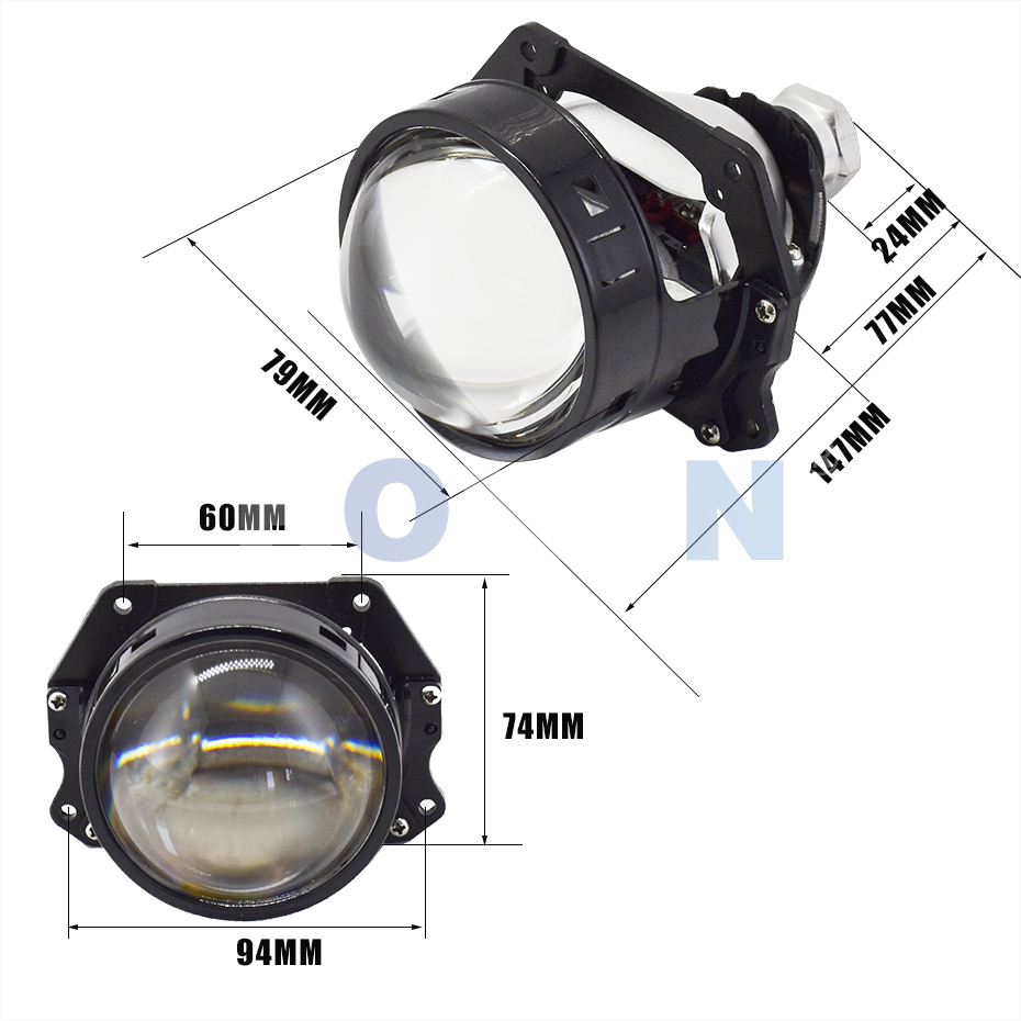 Ronan 40W 3inch Bi-Led Project - Projector Lamp Replacement review and price