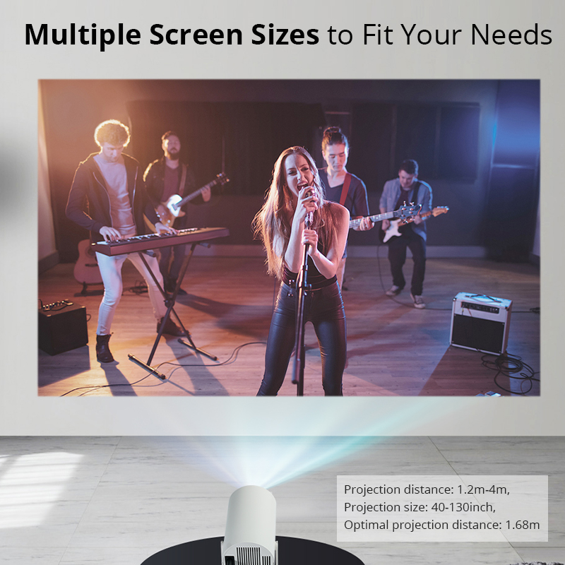 HY300 HiFi Projector 4K Androi - Home Cinema Compact review and price