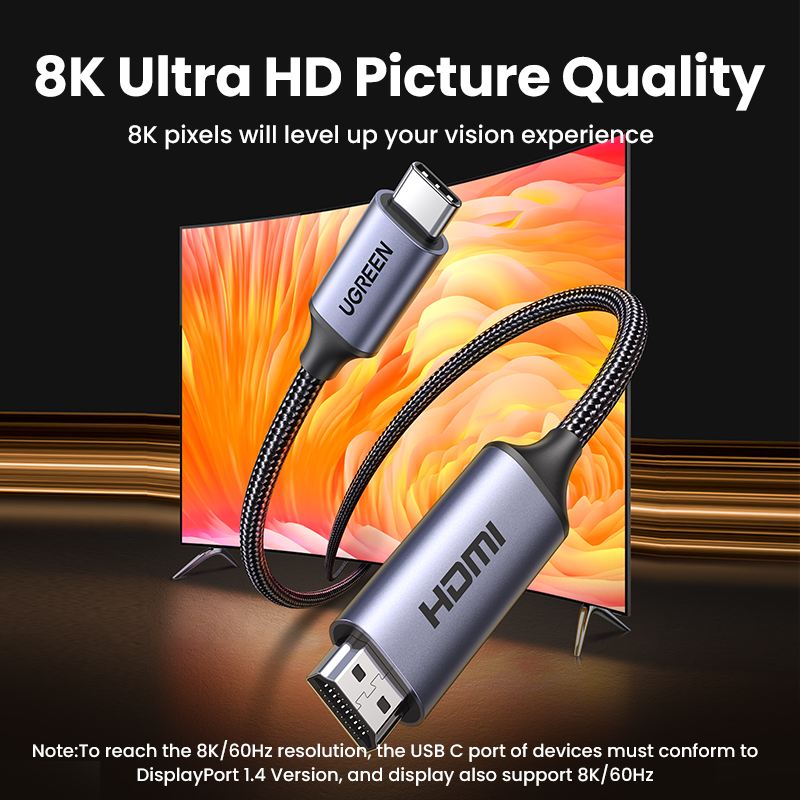 UGREEN USB C to  4K 8K HDMI-co - Hdmi Arc Cable review and price