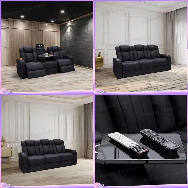 Leather Recliner Sofa Home The - Home Cinema Chairs review and price