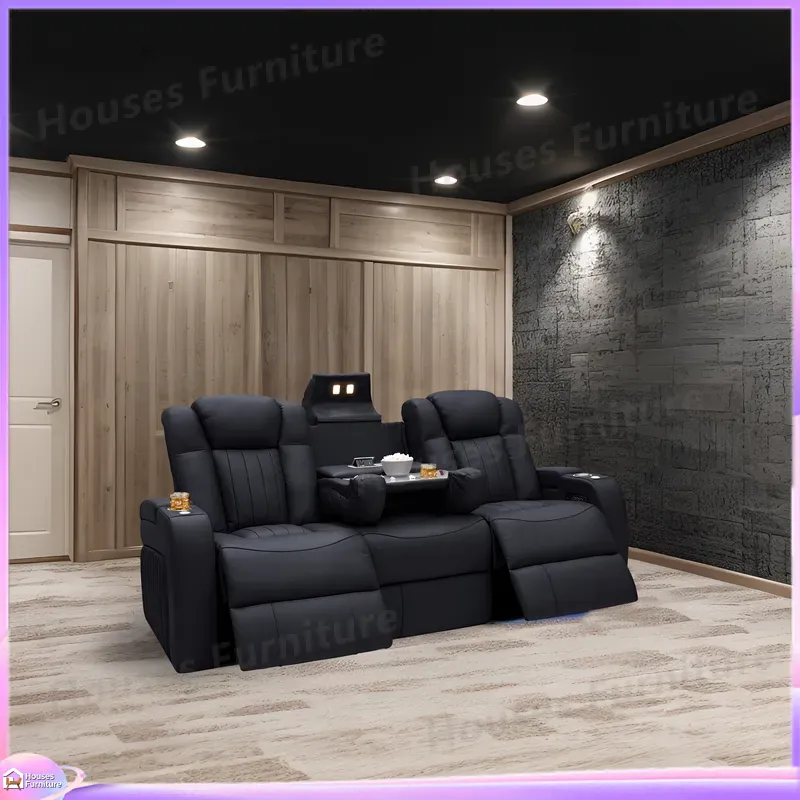 Leather Recliner Sofa Home The - Home Cinema Chairs review and price