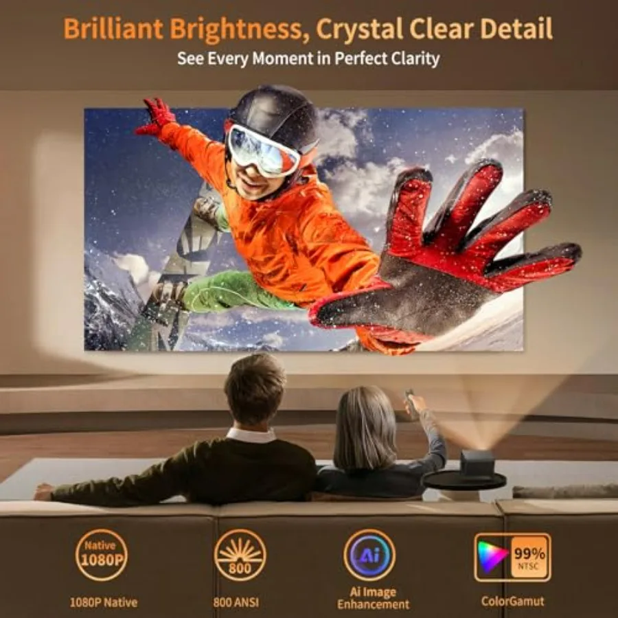 ApexTP4K Projector With Wifi A - Home Cinema Experience review and price