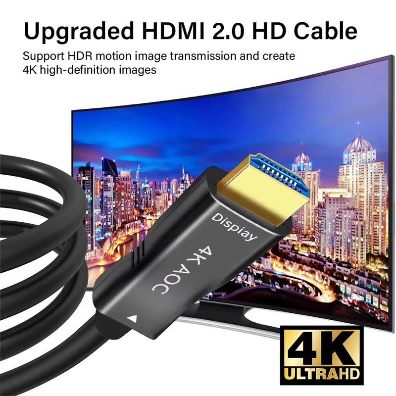 Fiber Optic 4K 60HZ HDMI Cable - Hdmi Arc Cable review and price