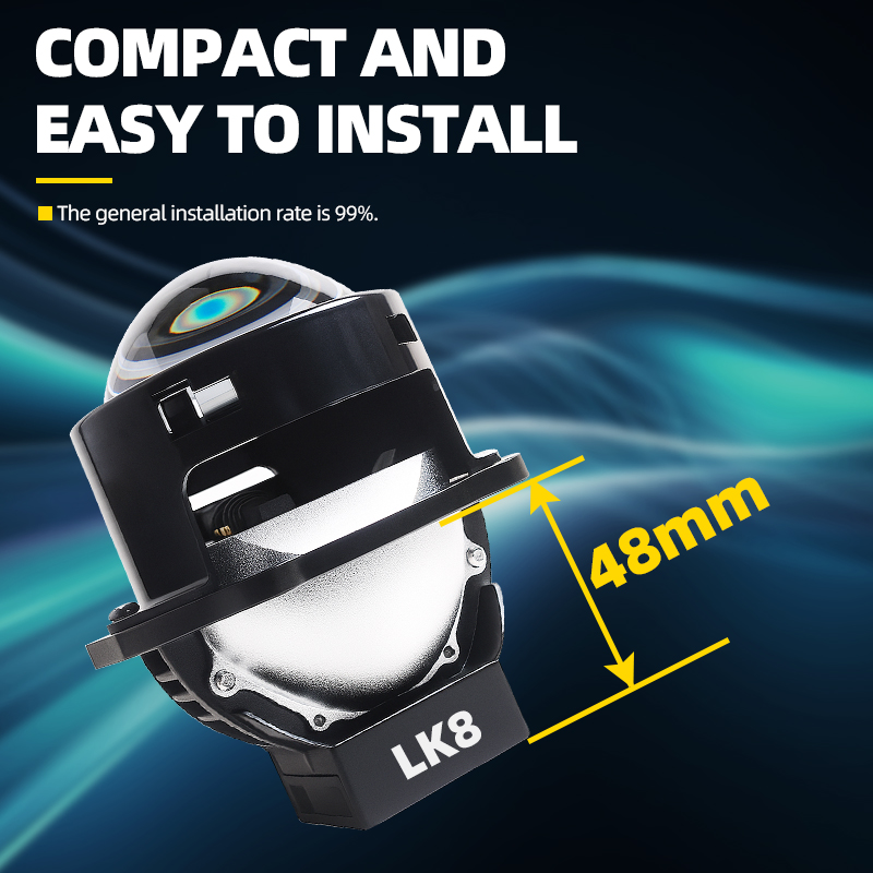 SANVI Car LK8 Bi LED Projector - Projector Lamp Replacement review and price